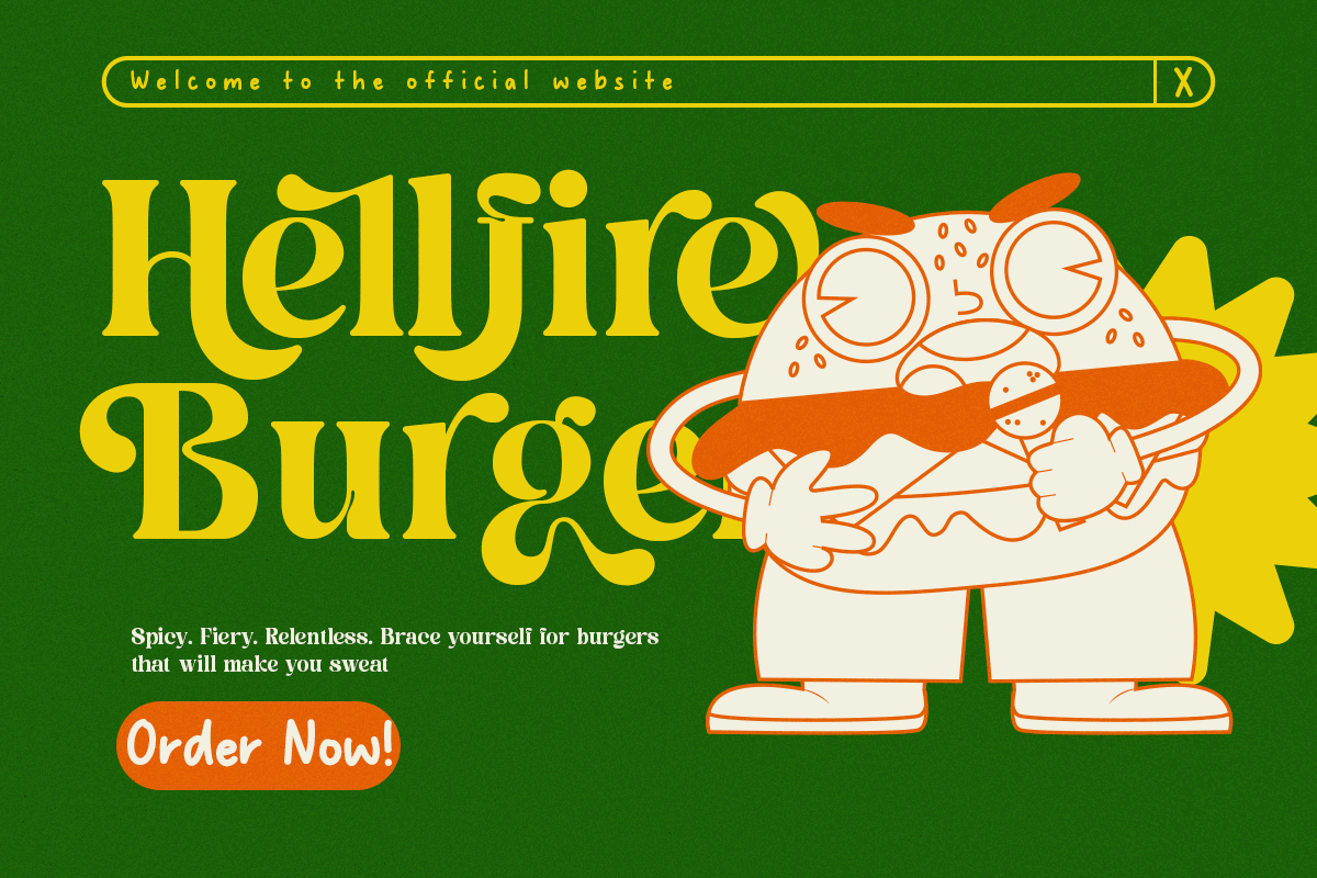 Magnoria – A Playful & Groovy Retro, a Sans Serif Font by Typetemp Studio (Photo 3 of 19)
