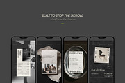 Dark Editorial Social Media Template, a Social Media Template by And Done Studio (Thumbnail 8 of 8)