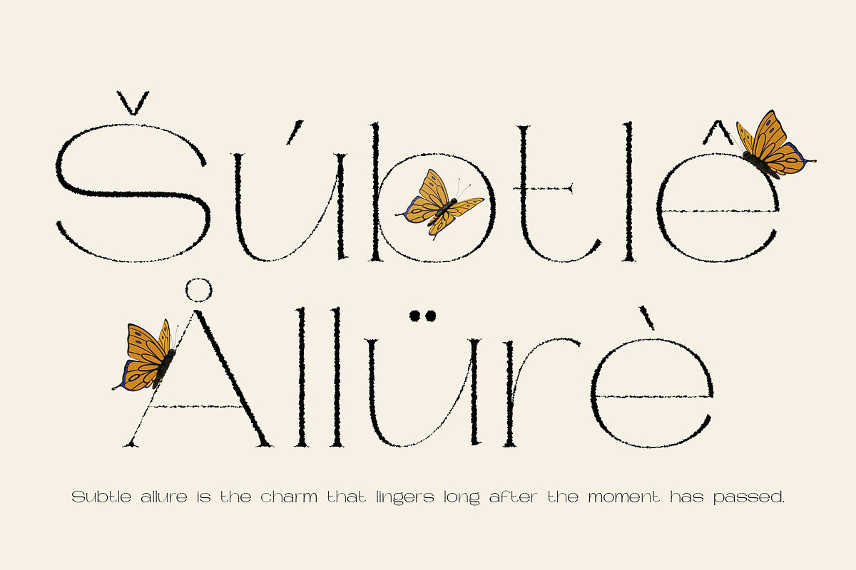 Rengard Rough, a Serif Font by Craft Supply Co. (Photo 5 of 8)
