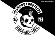 Biker Diamond Typeface, a Font by BAD TASTE (Thumbnail 3 of 7)