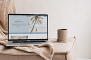 The Palms Wix Template, a Wix Template by Girl Boss From Home (Thumbnail 3 of 8)