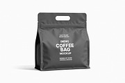 Coffee Pouch Mockup with Handle, a Packaging Mockup by Design Squad (Thumbnail 4 of 4)