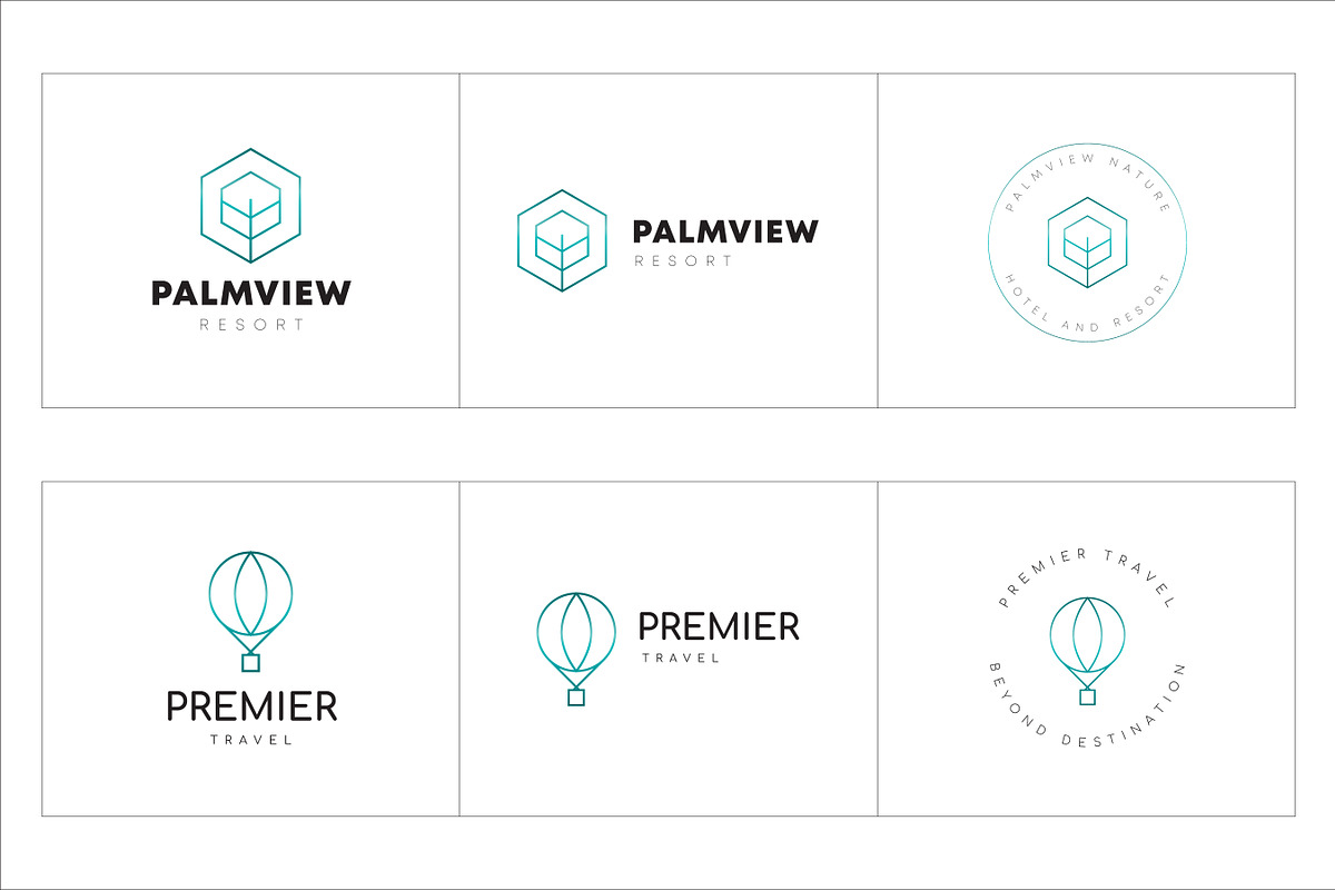 300 Geometric Premade Logo Bundle, a Branding & Logo Template by XpertgraphicD (Photo 55 of 63)