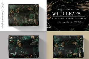 Wild Leafs Foliage Pattern