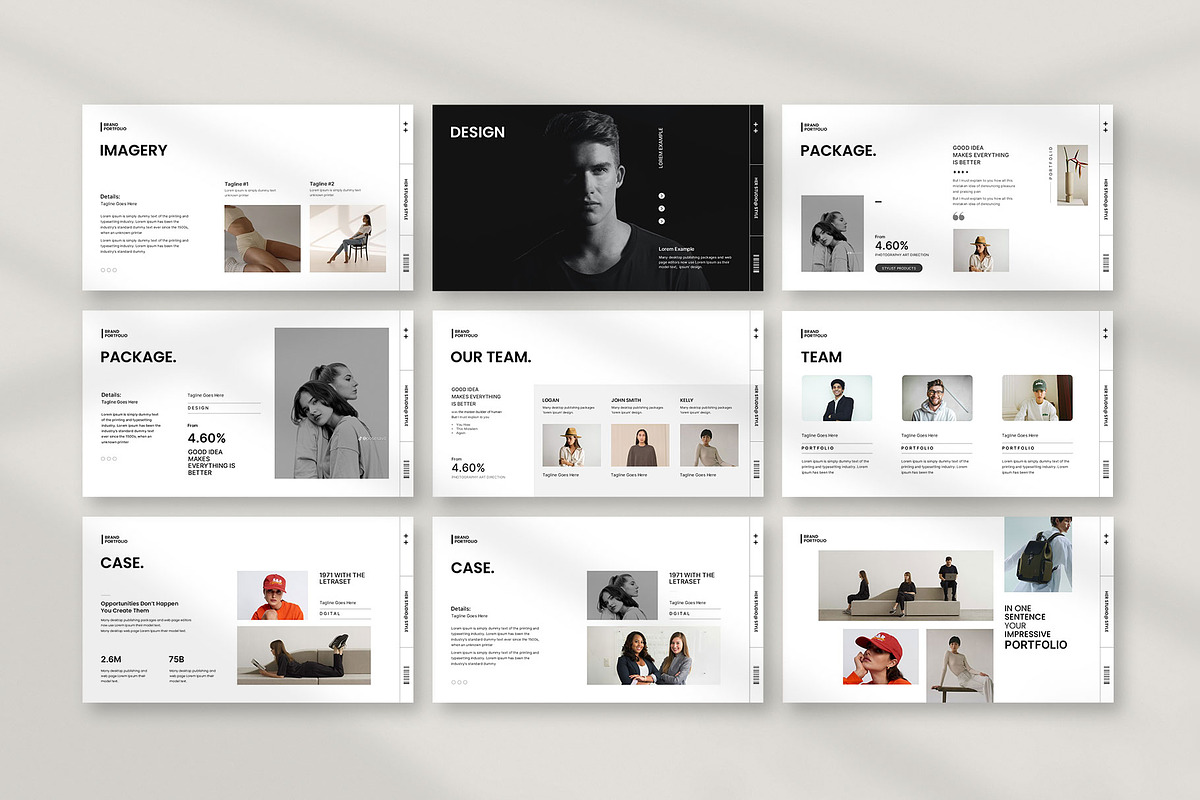 Brand Portfolio Presentation, a Presentation Template by KreateTribe (Photo 2 of 5)