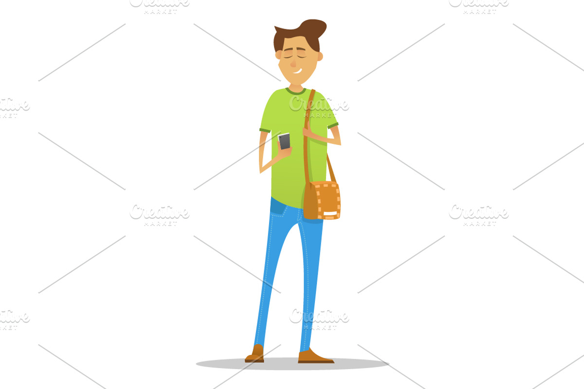 Set of students, an Education Illustration by I-RO (Photo 6 of 9)