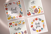 Vegetable and fruit illustrations, a Food Illustration by Fave Brush (Thumbnail 4 of 9)