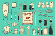 Brewer's Reserve Vector Set, a Food Illustration by Illustrated Everything (Thumbnail 1 of 11)