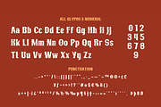Ruihant | Retro Condensed Font, a Serif Font by twinstd (Thumbnail 10 of 12)