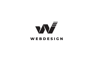 Web Design - Letter W Logo