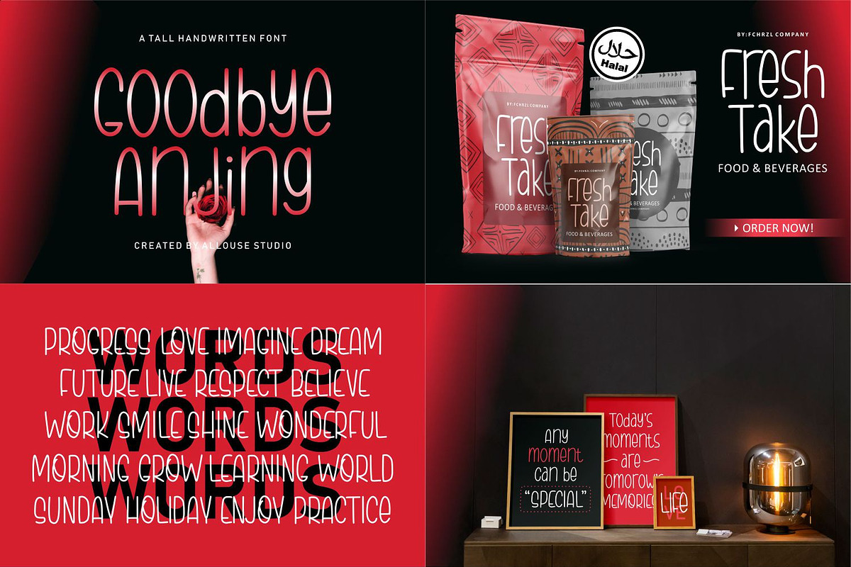 All In One | 50 Fonts Collection, a Script Font by Allouse Studio (Photo 16 of 30)
