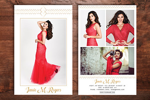 Modeling Comp Card V13