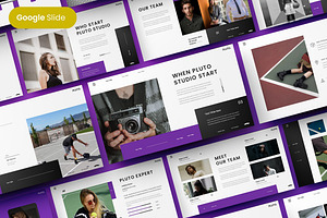 Pluto - Business Google Slide Templa, a Design Template by Dens Creative Studio