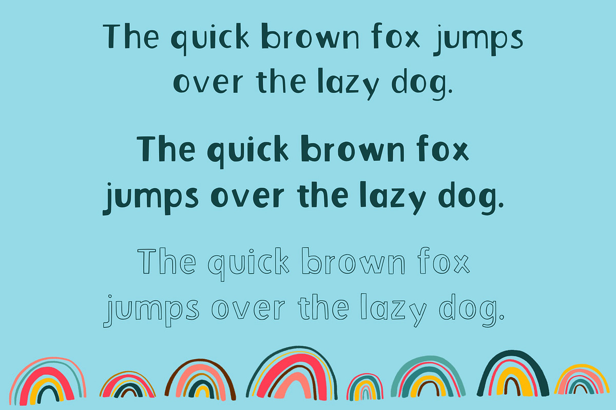 LAFOLOs Bold Font, a Handwritten Font by LAFOLO (Photo 6 of 6)