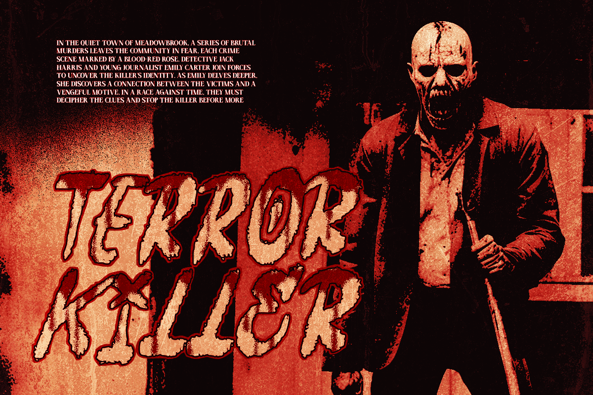 Hellstone - Horror Font, a Handwritten Font by RagamKata (Photo 2 of 12)