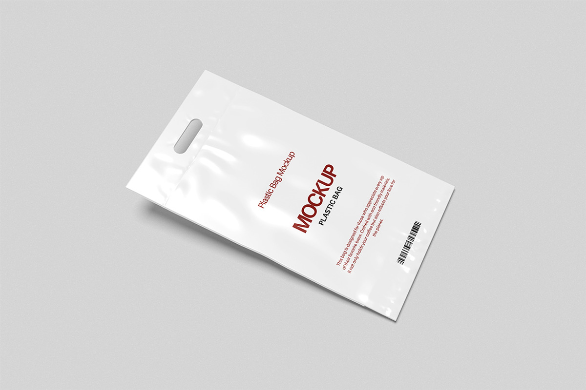 Plastic Bag Mockup, an Advertising Mockup by swsi-studio (Photo 2 of 5)