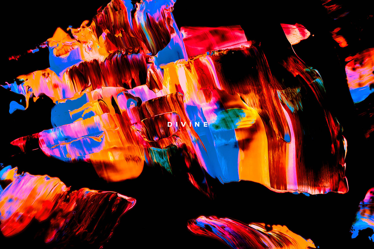 Divine: Vibrant Paint Textures, a Texture Graphic by Chroma Supply (Photo 12 of 14)