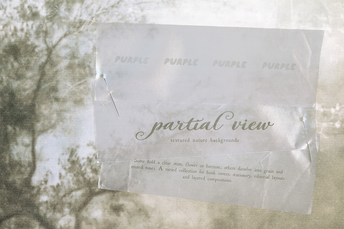 Partial View - Nature Backgrounds, a Background Graphic by Purple (Photo 6 of 12)