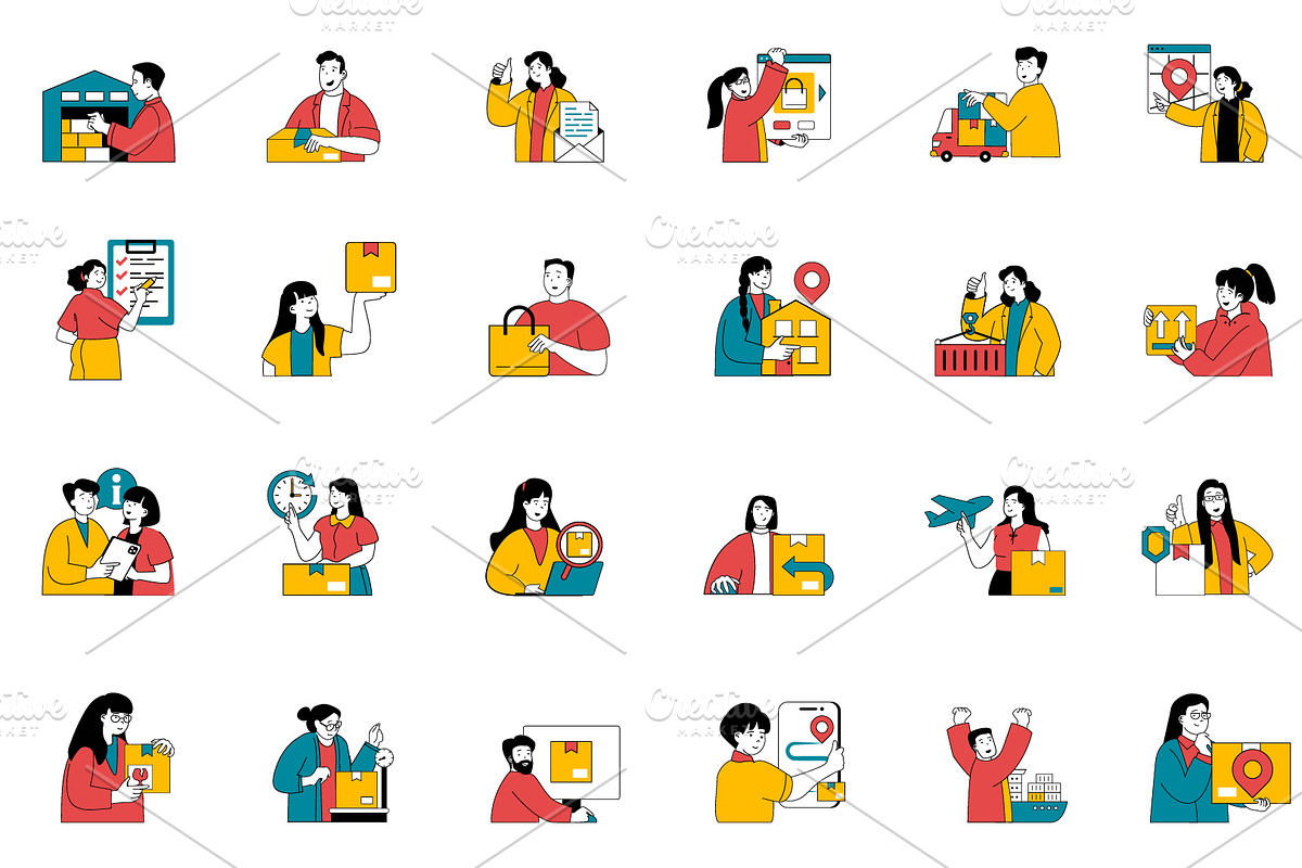 Express Delivery Illustrations, a Transportation Illustration by alexdndz (Photo 3 of 3)