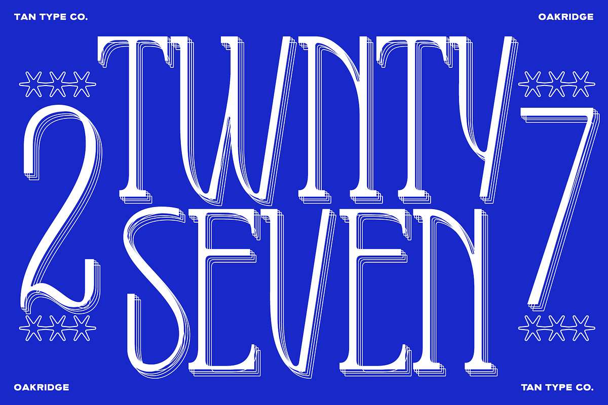TAN-OAKRIDGE, a Sans Serif Font by TanType (Photo 7 of 10)