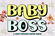 Baby Boss, a Serif Font by TM Type (Thumbnail 1 of 8)