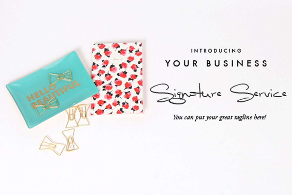 Styled Stock Desk Hello Beautiful, a Books & Magazine Mockup by Stockographer