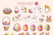 Pastel Bunny Parade – Hand-drawn, an Animal Illustration by CreativeValuation (Thumbnail 2 of 11)