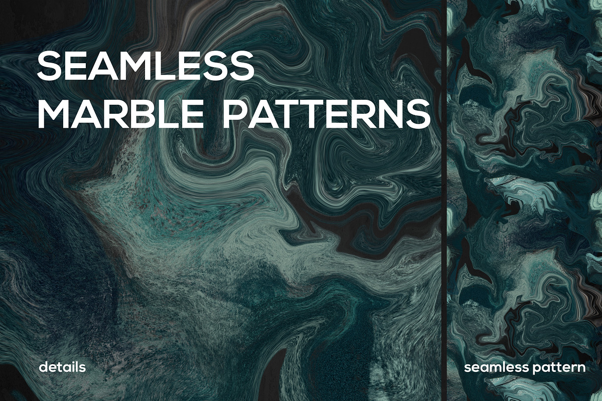 SEAMLESS MARBLE PATTERNS, a Pattern Graphic by ANAKOTO (Photo 10 of 20)