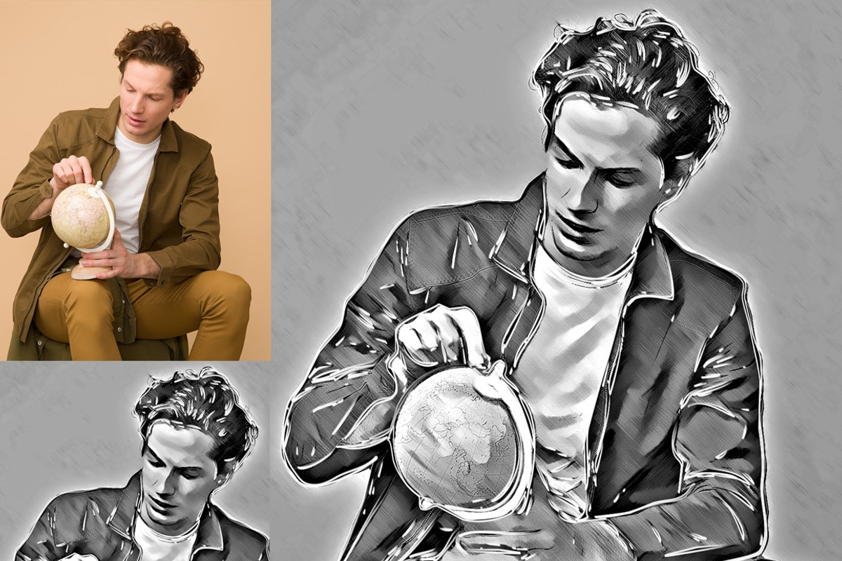 Digital Art & Out Line Art preview 3