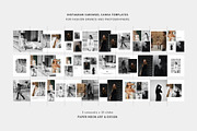 Editorial IG Carousel Canva Templates preview 2