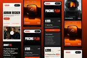 Adrian - Personal Portfolio Website, a Landing Page Template by SLAB! Design (Thumbnail 5 of 5)