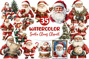Vintage Santa Claus Clipart, an Illustration by Dream Creation (Thumbnail 1 of 7)