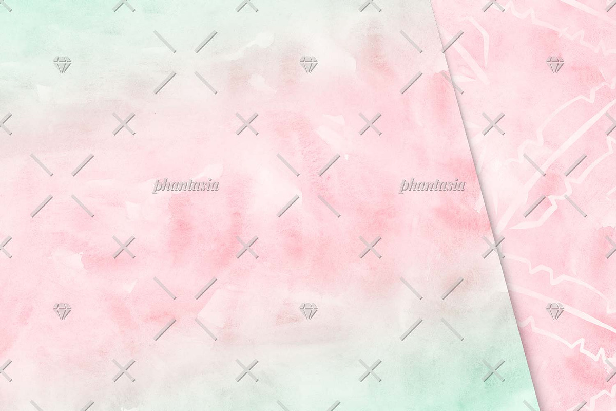 Summer Basic Papers, a Pattern Graphic by Phantasia Design (Photo 2 of 5)
