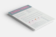 Bubblegum CV/Resume + Business Card, a Resume Template by Valeur Design (Thumbnail 3 of 6)