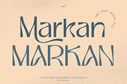 Markan - Display Font, a Sans Serif Font by Ekahermawan (Thumbnail 1 of 14)