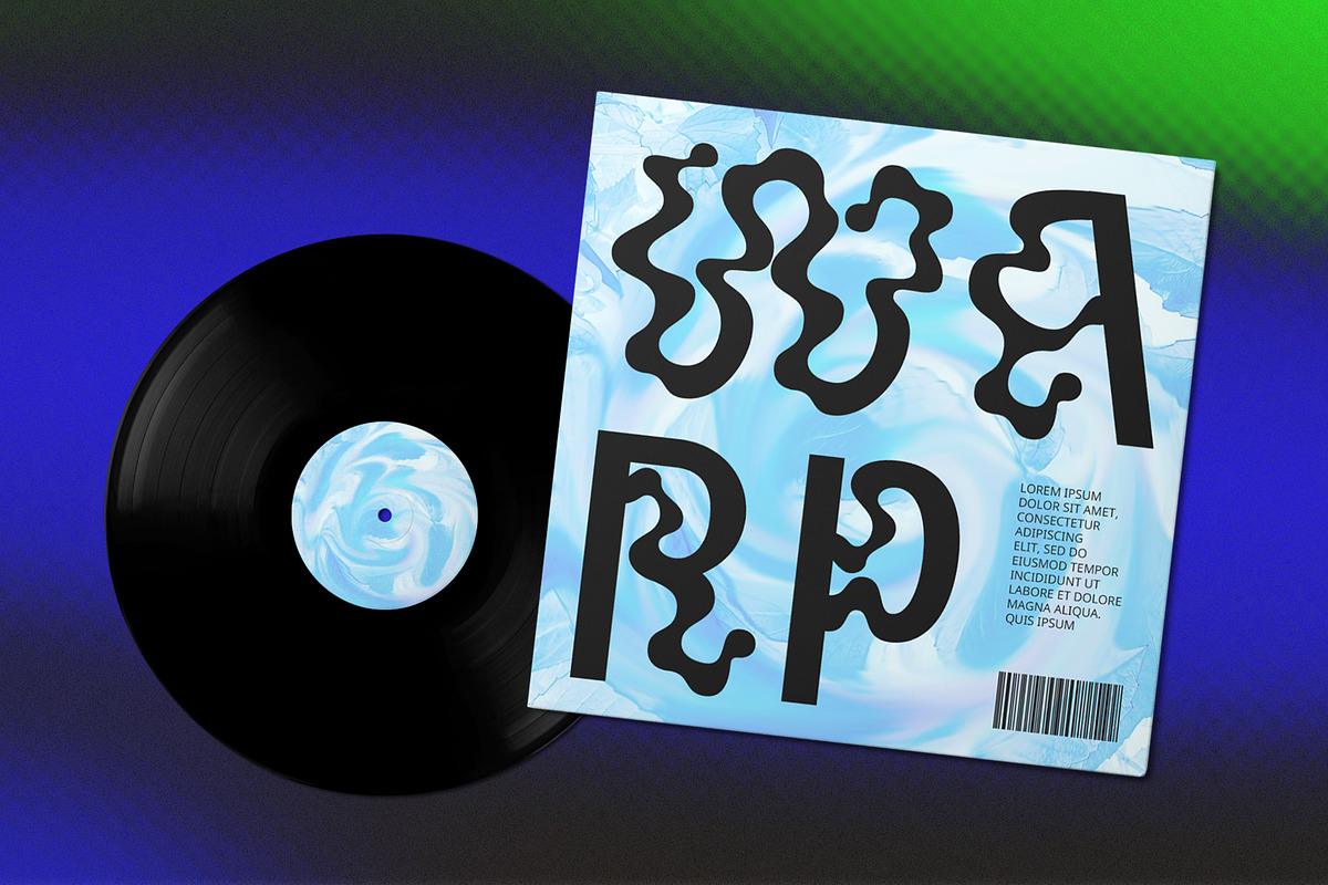 CS Quiver – Trippy Font, a Sans Serif Font by Craft Supply Co. (Photo 6 of 8)
