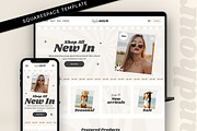 Neutral Squarespace Template Store, a Squarespace Template by Template Twist Shop (Thumbnail 1 of 10)