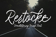 Restocke - Logotype Font