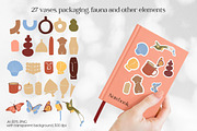 Autumn Women. Floral Abstract Set, an Object Graphic by Julie&Taily (Thumbnail 7 of 21)
