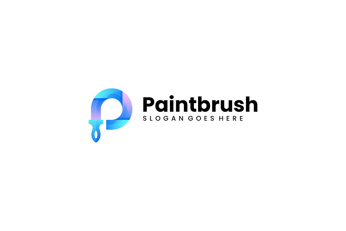 Paintbrush Colorful Logo Design, a Branding & Logo Template by Artnivora.Std