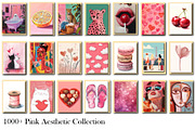 Pink Aesthetic Wall Art Collection, a Wallpaper Photo by Chipshpow Graphics (Thumbnail 5 of 10)