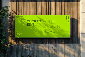 Urban Billboard Mockup
