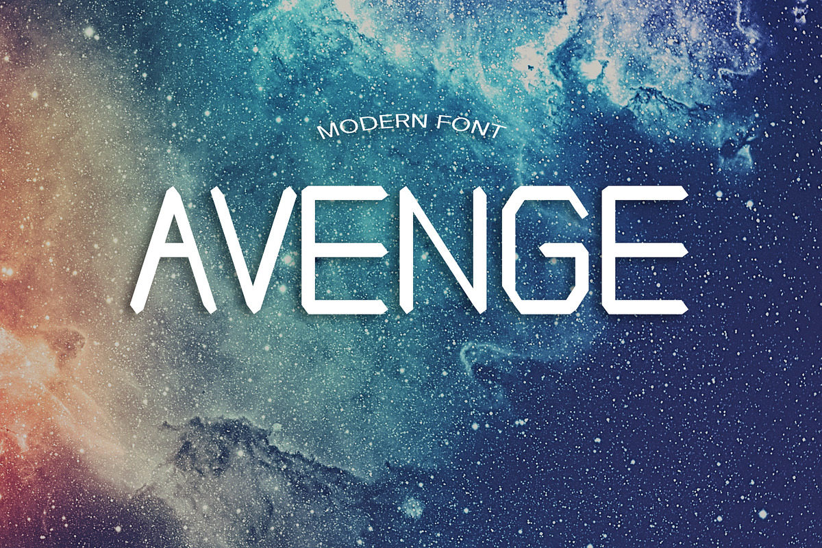AVENGE font