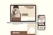 Portfolio Canva Website Template, a Landing Page Template by Anna Design Studio (Thumbnail 7 of 8)