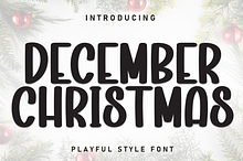 December Christmas | Script Font