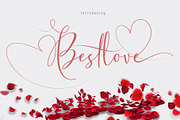 Bestlove, a Handwritten Font by Sulthan Studio (Thumbnail 1 of 9)