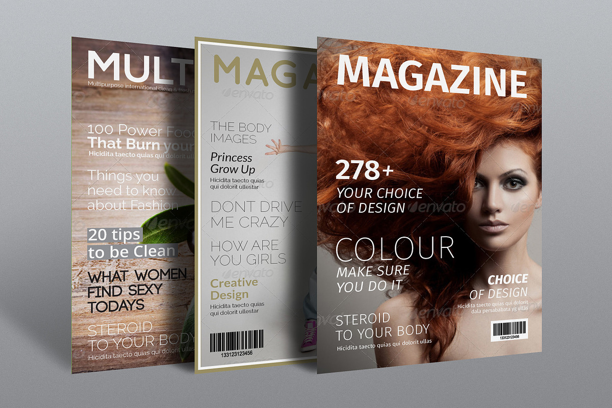 (Special 80% off)Big Bundle Magazine, a Magazine Template by DesignCorner (Photo 3 of 3)