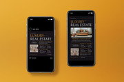 Black Luxury Real Estate Flyer Set, a Flyer Template by graphicook (Thumbnail 3 of 3)