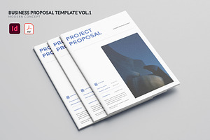Business Proposal Template Vol.1, a Brochure Template by Bewalrus Studio