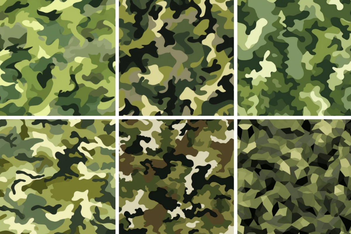Olive Camouflage Seamless Patterns, a Pattern Graphic by PrintablesByFranklyn (Photo 5 of 5)
